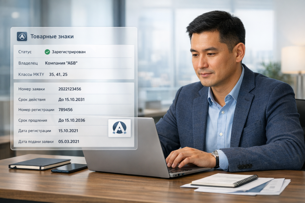 Реестр товарных знаков Казахстана: проверка знака, владельца и статуса