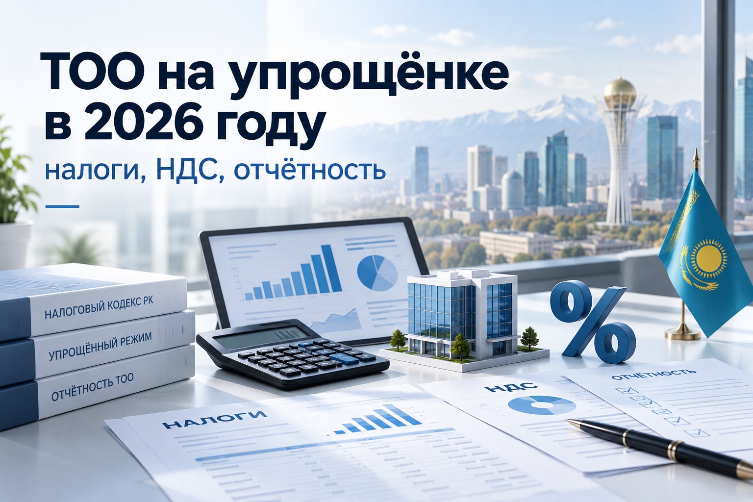 ТОО на упрощёнке в Казахстане в 2026 году